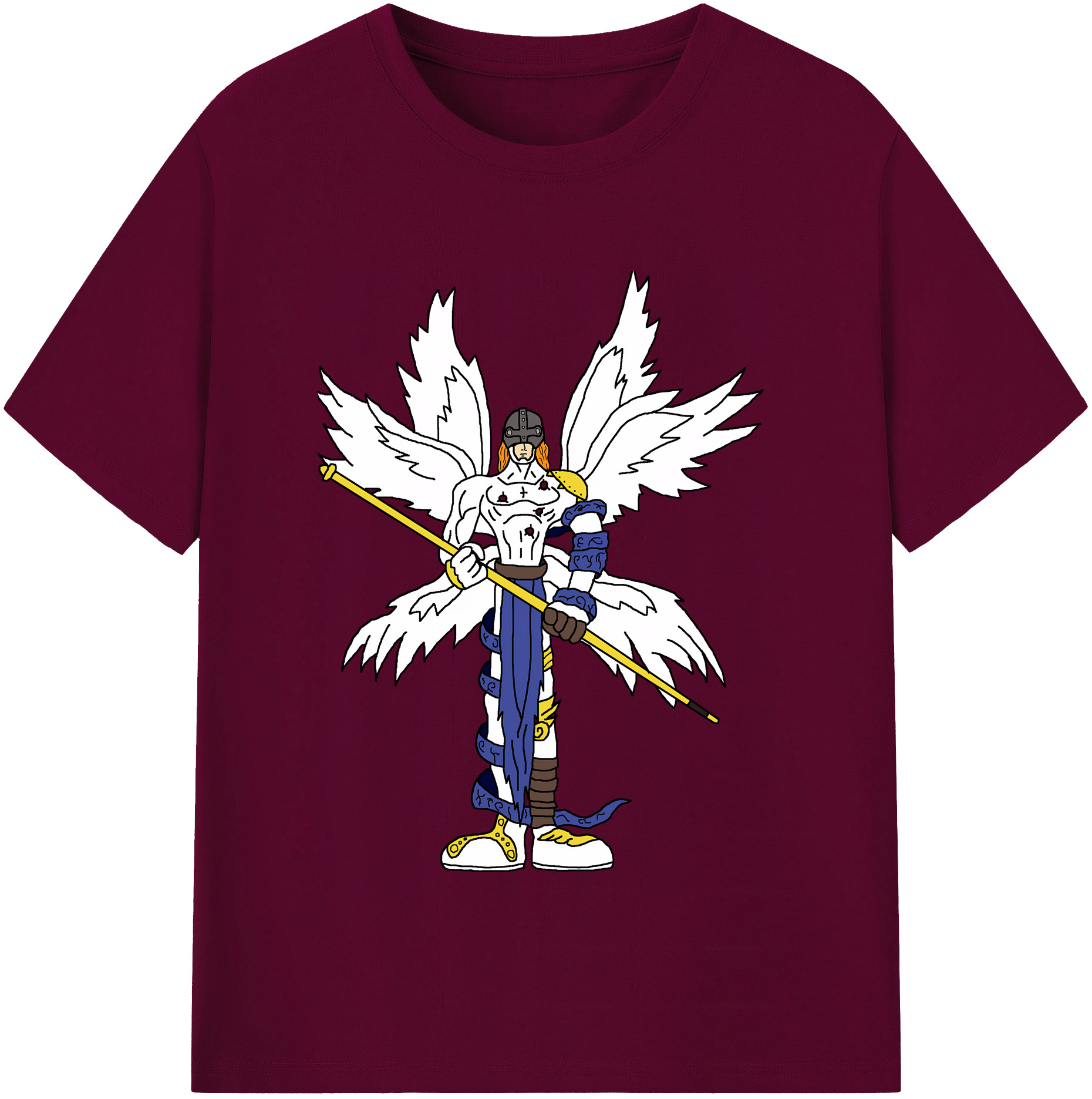 （画像用） Digimon デジタルモンスター/デジモン レディースカジュアルプリントTシャツ（綿100％）